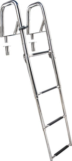 Batsystem Badeleiter BUT45 zum Einhängen zusammenklappbar mit Deckshalterungen