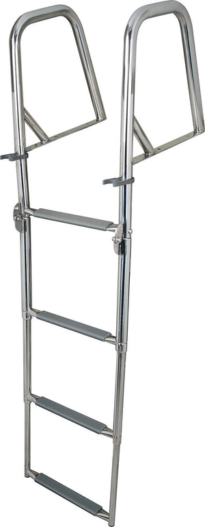 Batsystem Badeleiter L=1420mm - eingeklappt 554mm B=390mm D=255mm 4 Stufen klappbar