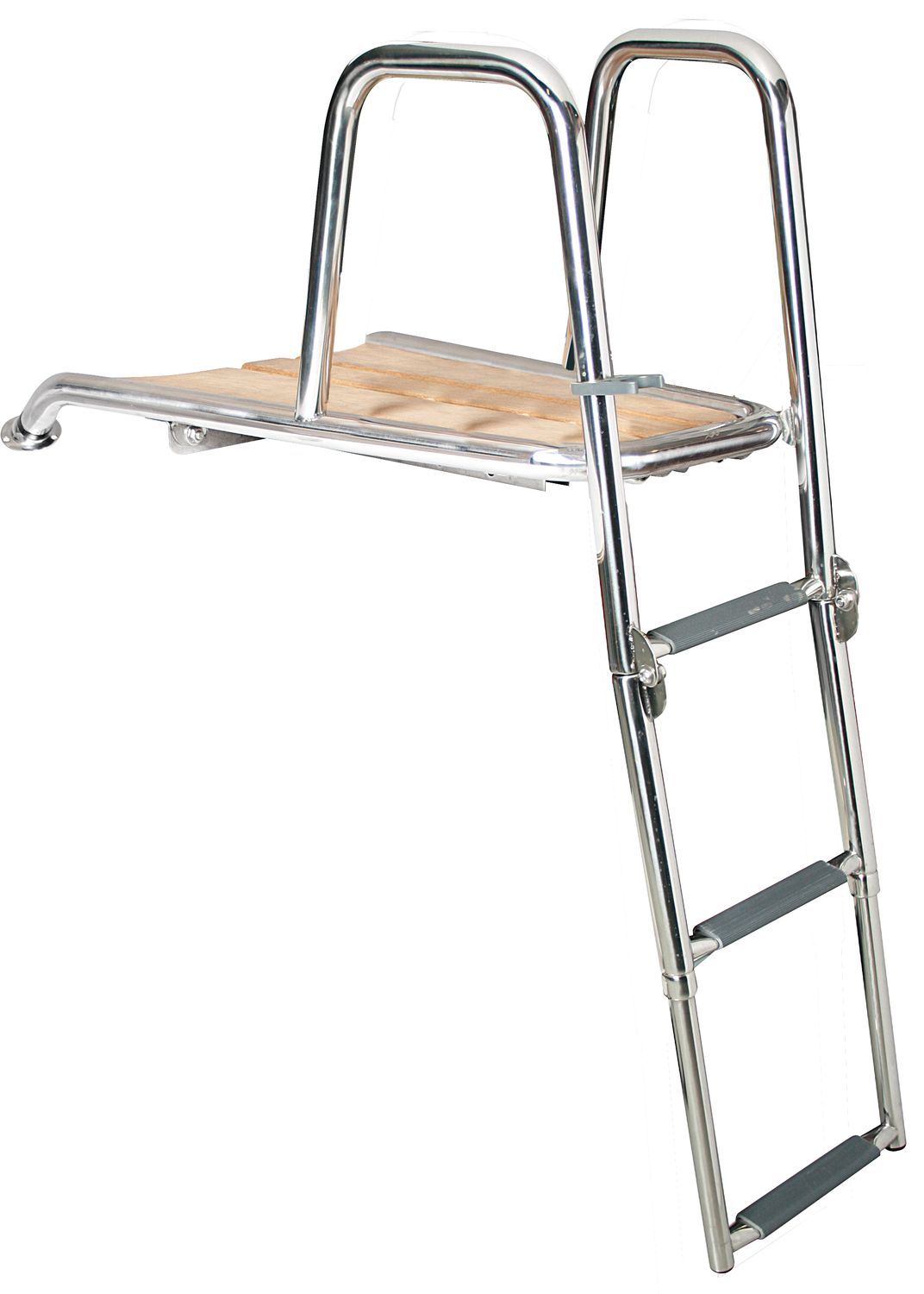 Batsystem Bugplattform Comfort – Badeplattform mit 3-stufiger Leiter