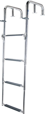 Batsystem Heckleiter L=1300mm - eingeschoben 423mm B=350mm 4 Stufen