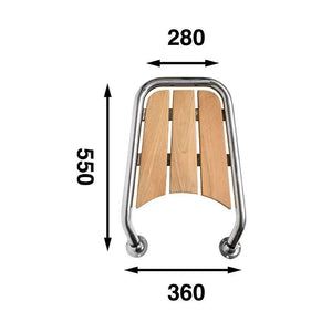 Batsystem bow platform type MP550 for motorboats