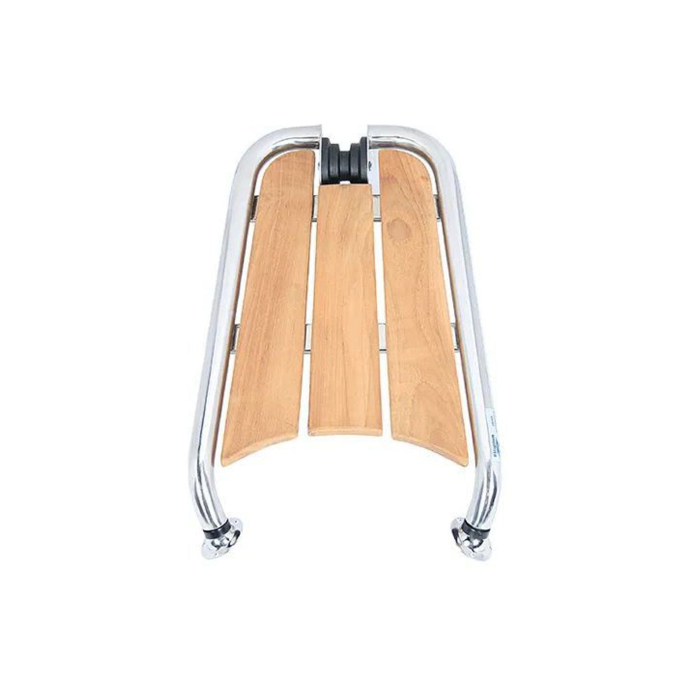 Batsystem Bugplattform für Motorboote MPA550 Teak L=550mm B=360mm Rohr D=32mm mit Ankerrolle