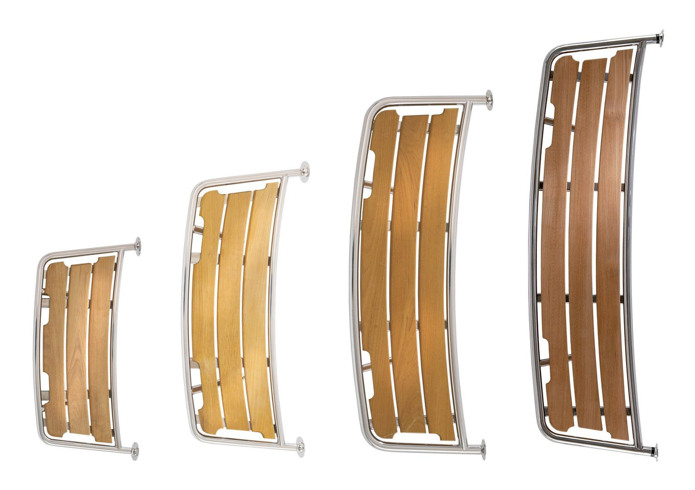 Batsystem Heckplattform Serie 35 – Badeplattform mit Teak-Trittfläche