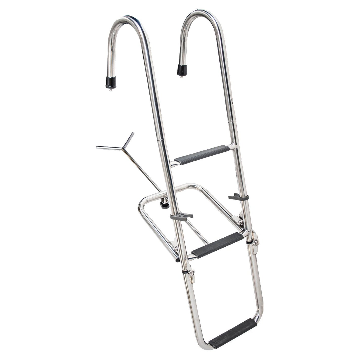 Batsystem Bugleiter ST110SNR – klappbare 3-stufige Bugplattformleiter mit schwenkbaren Griffen
