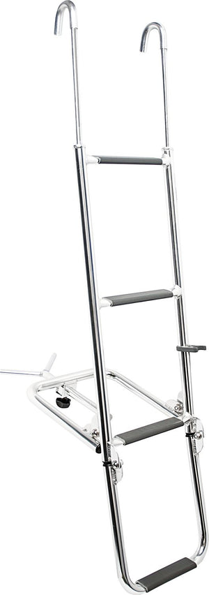 Batsystem Bugleiter zum Einhängen – 4-stufige Aluminium-Einstiegsleiter für Bug und Bugkorb