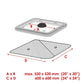 Waterline Design Verdunkelung mit Moskitonetz für Decksluken – 2-in-1-Kombination