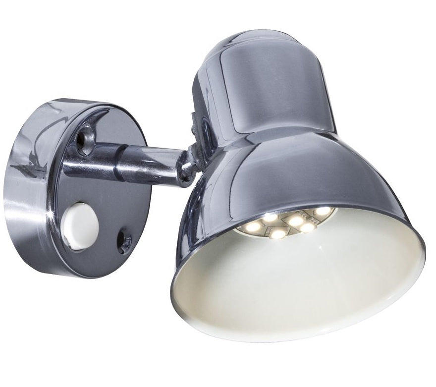 Batsystem Leseleuchte Classic mit Schalter LED 8-30V 17W 140lmIP21 Chrom