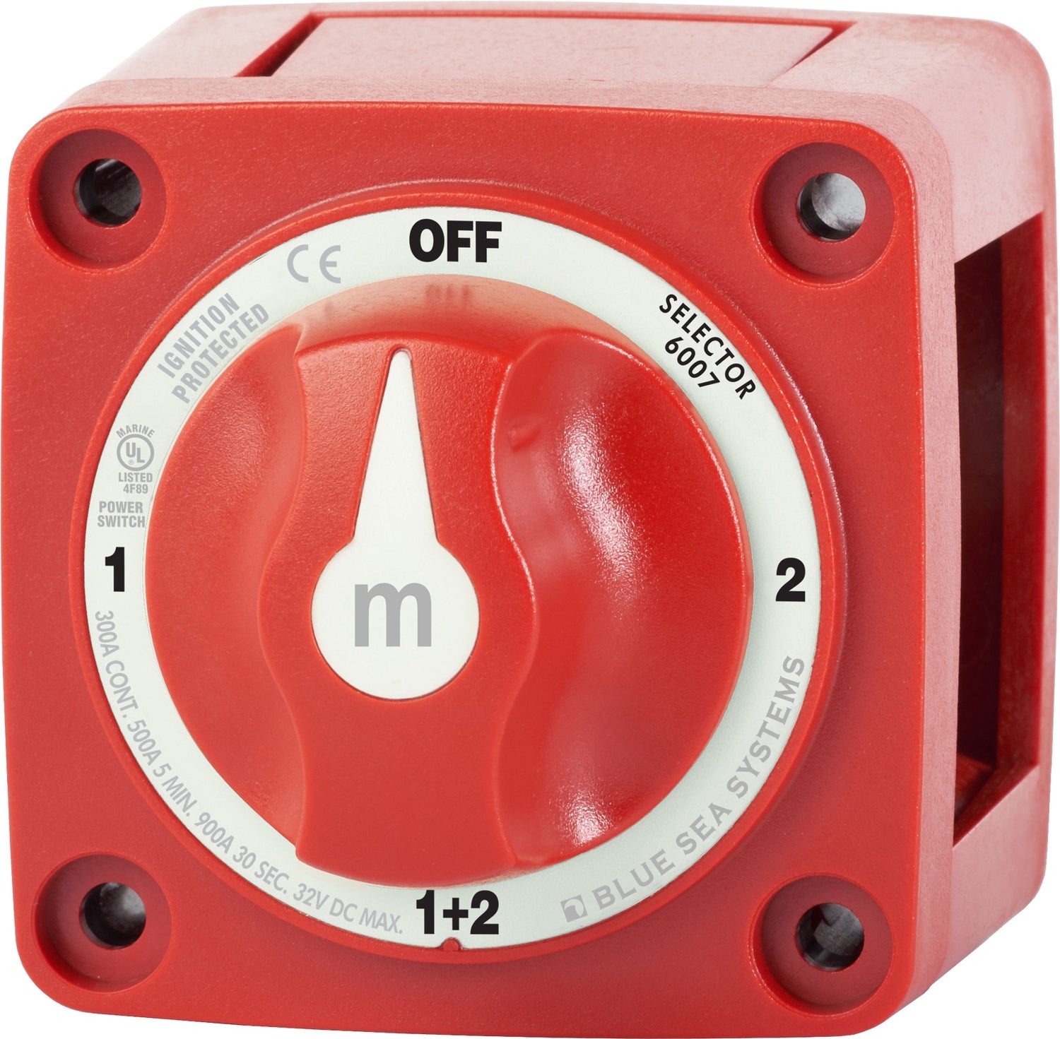 Blue Sea Systems M-Serie Batterieschalter – 300 A Dauerstrom