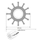 Johnson Impeller für F75 Pumpe