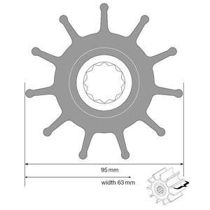 Johnson Impeller für F8 Pumpe
