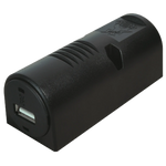 Philippi USB 3 A USB - Aufbausteckdose DC 12/24V