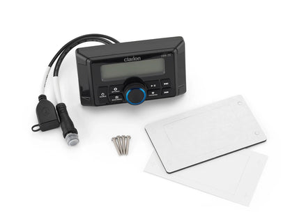 Clarion CMR-20 kabelgebundene Marine-Fernbedienung mit LCD-Display