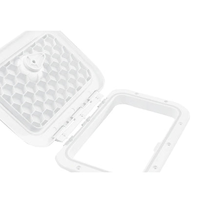 PLASTIMO Zugangsluke Weiß