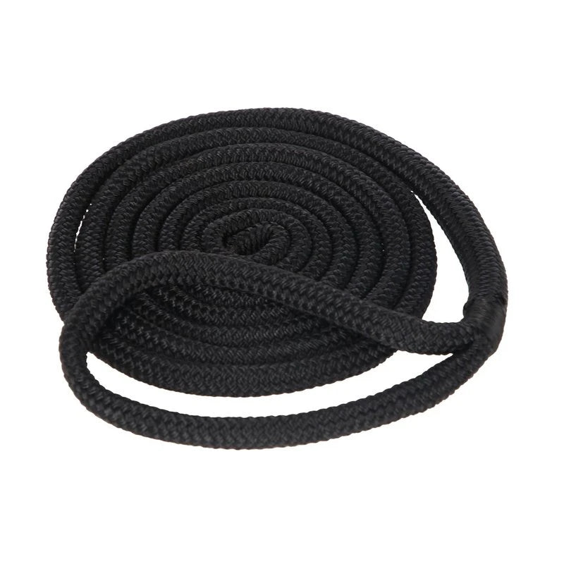 Crosseven Fenderleine geflochten 10mm/2m Schw