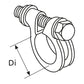 Webasto Rohrklemme D39-42 verzinkter Stahl