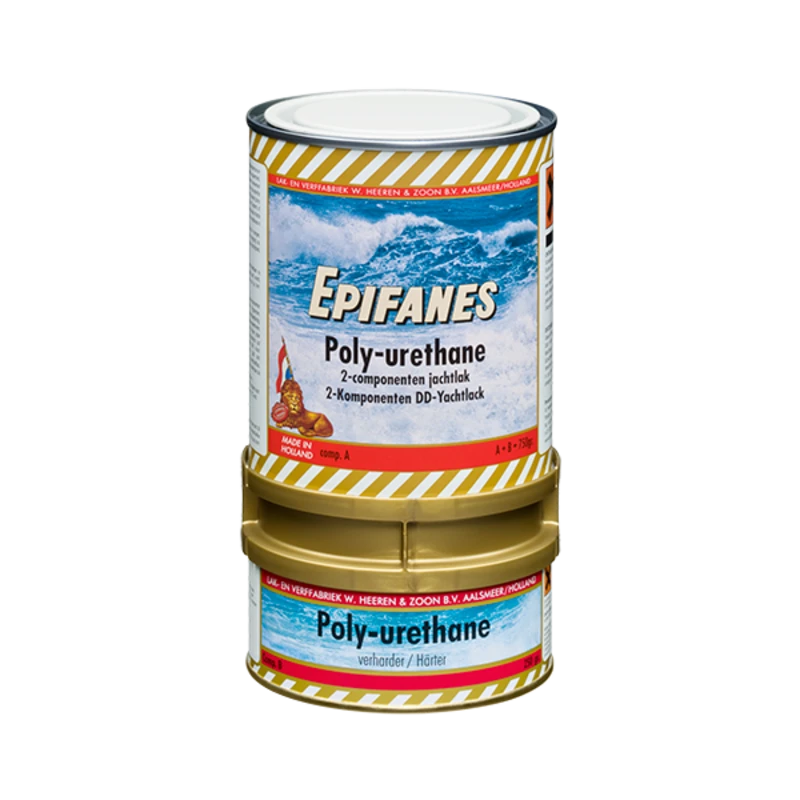 EPIFANES PU-Lack Schwarz     750g