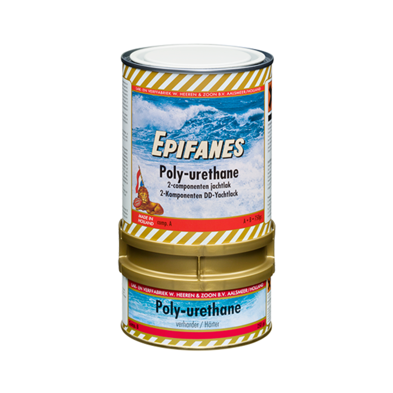 EPIFANES PU-Lack Steingrau 750g