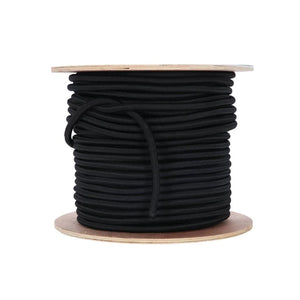 Crosseven Gummiseil 4 mm/100 m (Schwarz)
