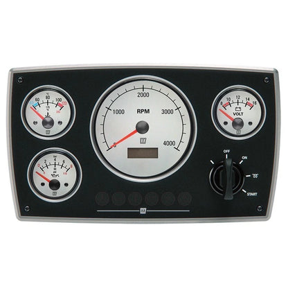 Vetus Alu-Instrumentenpanel MPA34
