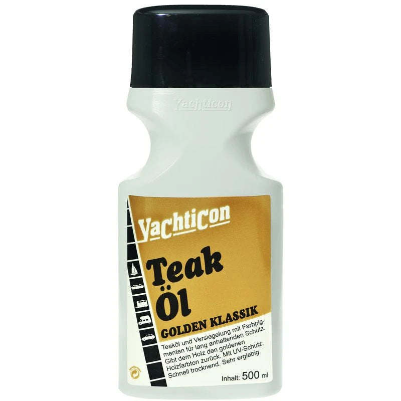 Yachticon Teak Öl  Golden Klassik 500 ml