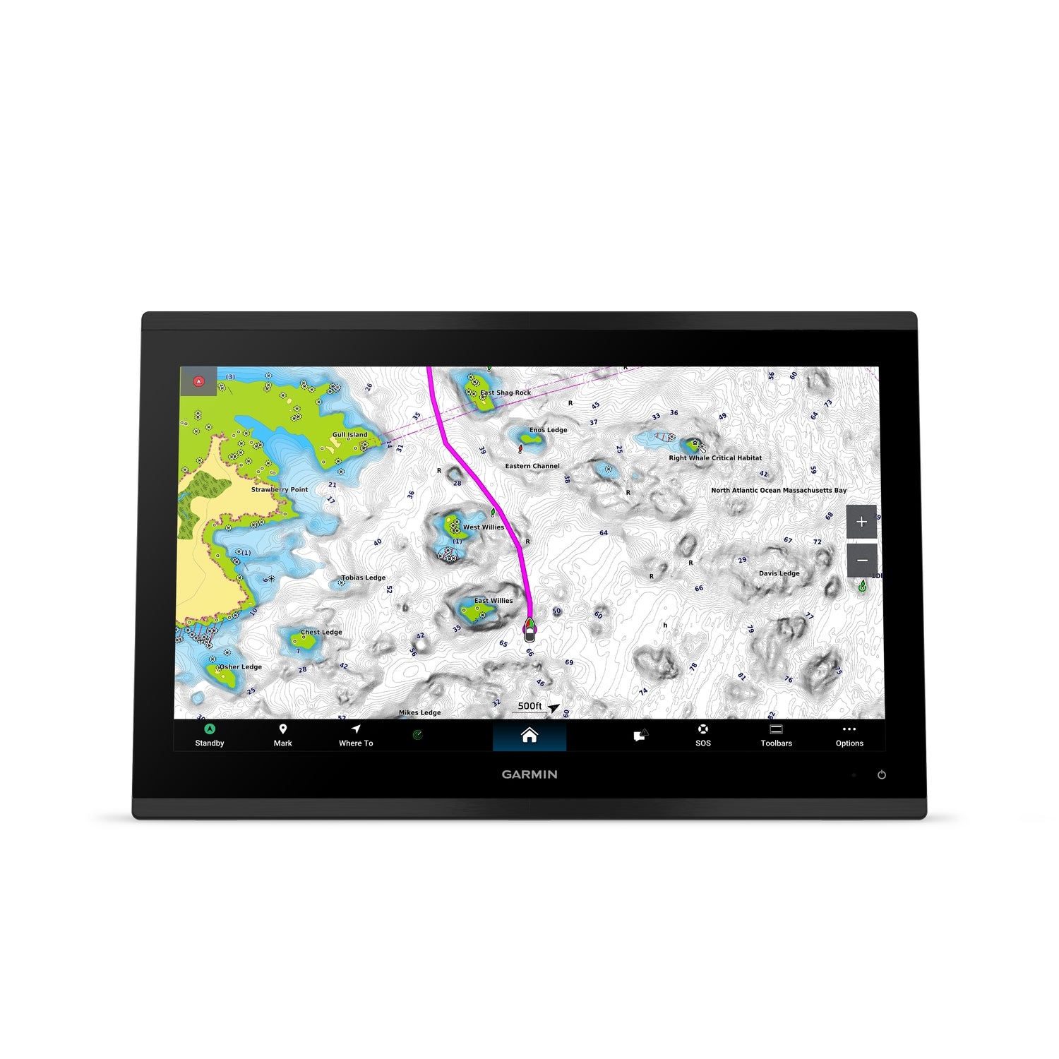 Garmin GPSMAP 9000 – 4K IPS Touchscreen-Kartenplotter mit BlueNet Netzwerk