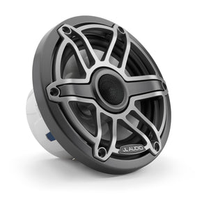 JL Audio M6 Marine-Koaxiallautsprecher mit weißem Sport-Grill