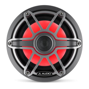 JL Audio M6 Marinelautsprecher – Koaxial mit RGB-LED-Beleuchtung und Sport-Grill