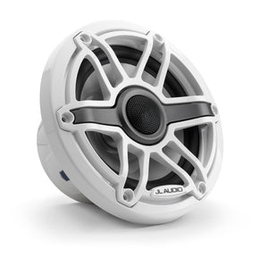 JL Audio M6 Marine-Koaxiallautsprecher mit weißem Sport-Grill
