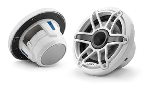 JL Audio M6 Marine-Koaxiallautsprecher mit weißem Sport-Grill
