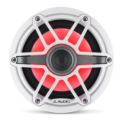 JL Audio M6 Marinelautsprecher – Koaxial mit RGB-LED-Beleuchtung und Sport-Grill