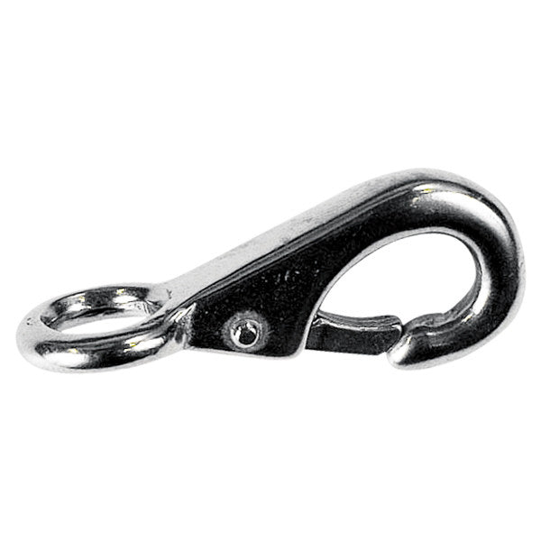 1852 Karabiner mit Auge – Edelstahl AISI 316 für den Bordeinsatz