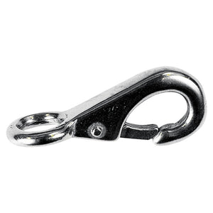 1852 Karabiner mit Auge – Edelstahl AISI 316 für den Bordeinsatz