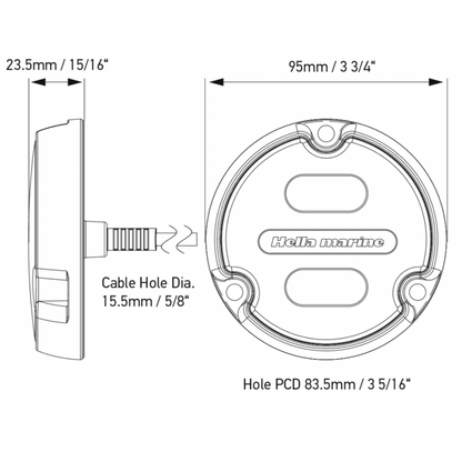 Hella Apelo A2 RGB Alu