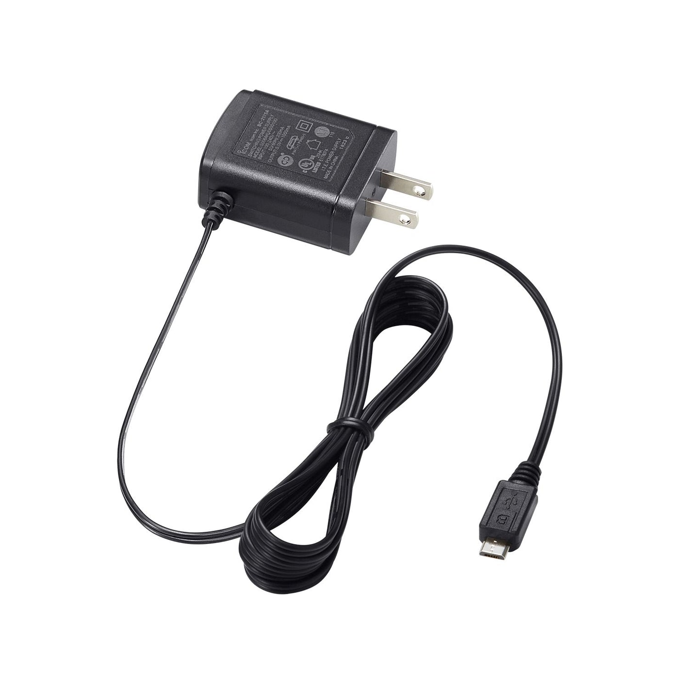 Icom BC-217SE USB-Ladenetzteil (Micro-B) – Netzteil für IC-M25 und BC-235