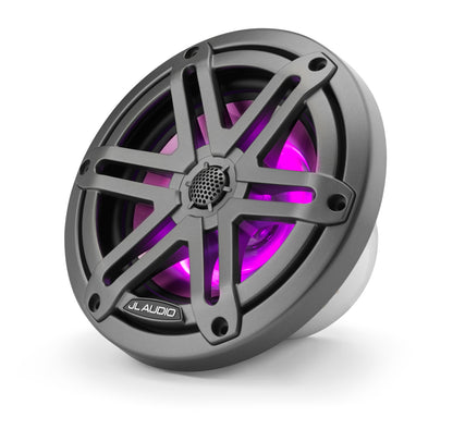 JL Audio M3 Marinelautsprecher – wetterfest mit Sport-Grill (grau)