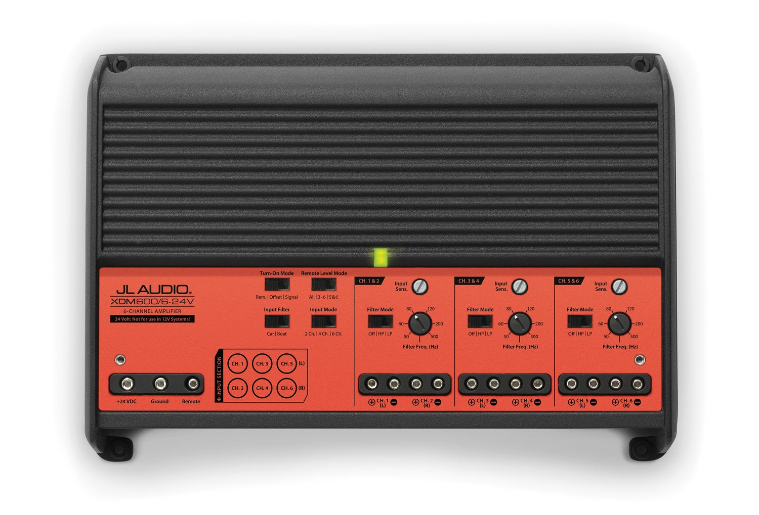 JL Audio Marine-Endstufe MHD/XDM-Serie – Klasse-D Verstärker für Bord