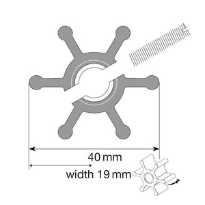 Johnson Impeller für F35 Pumpe