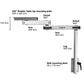 Lagun Tischgestell mit doppeltem Arm – flexibel positionierbar, 360°-Drehung