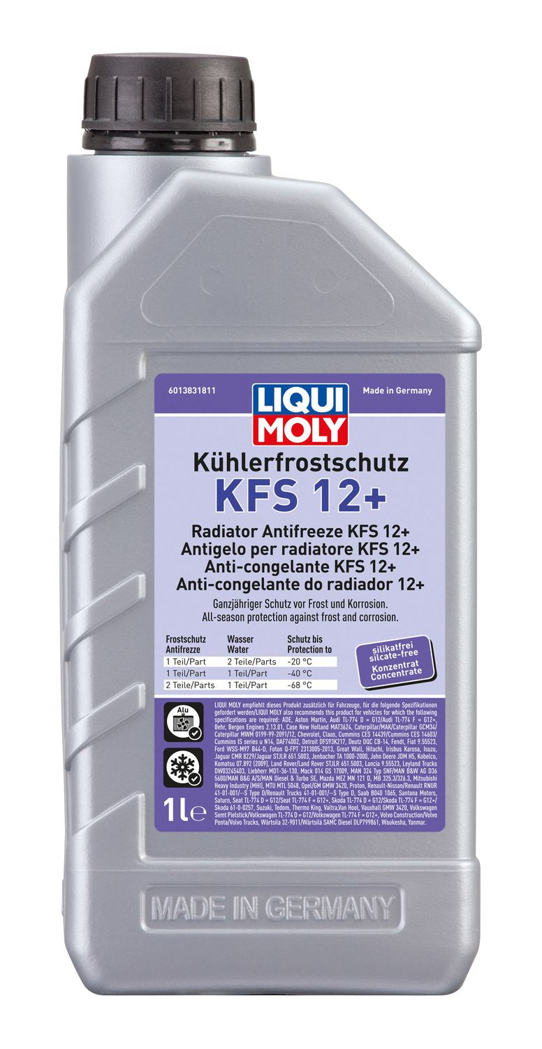 Liqui Moly Kühlerfrostschutz KFS 12+ – OAT-Frostschutz für Bootsmotoren