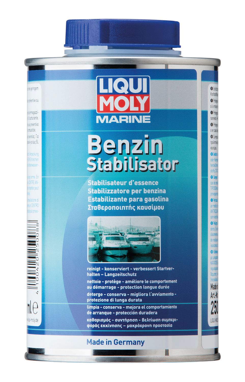 LIQUI MOLY Marine Benzin Stabilisator – Kraftstoffkonservierung für die Einlagerung