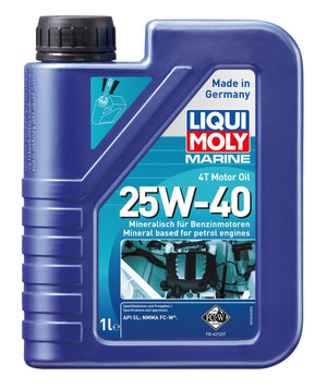 LIQUI MOLY Marine 4T Motor Oil 25W-40 – mineralisches Hochleistungsmotoröl für Boots­motoren