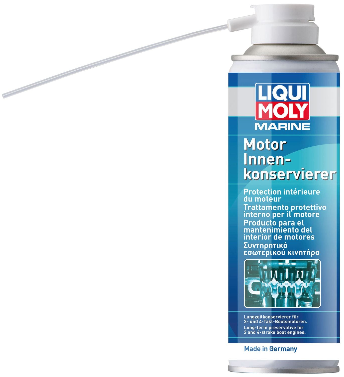 LIQUI MOLY Marine Motor Innenkonservierer – Langzeitschutz für Bootsmotoren