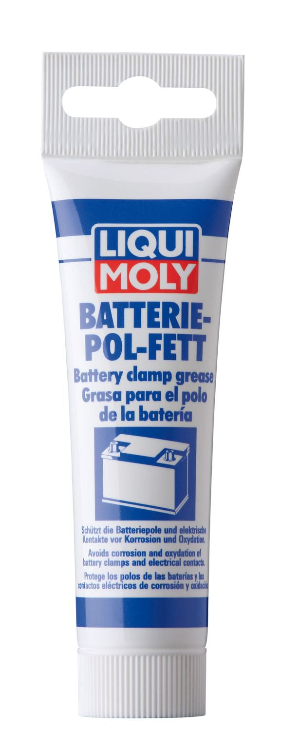 LIQUI MOLY Batterie-Pol-Fett – Korrosionsschutz für Batteriepole & Kontakte