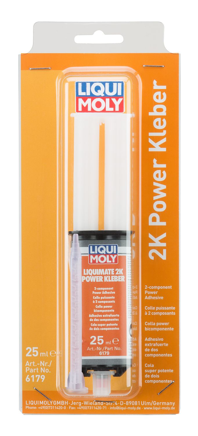 LIQUI MOLY Liquimate 2K Power Kleber – hochfester 2-Komponenten-Methylacrylat-Klebstoff
