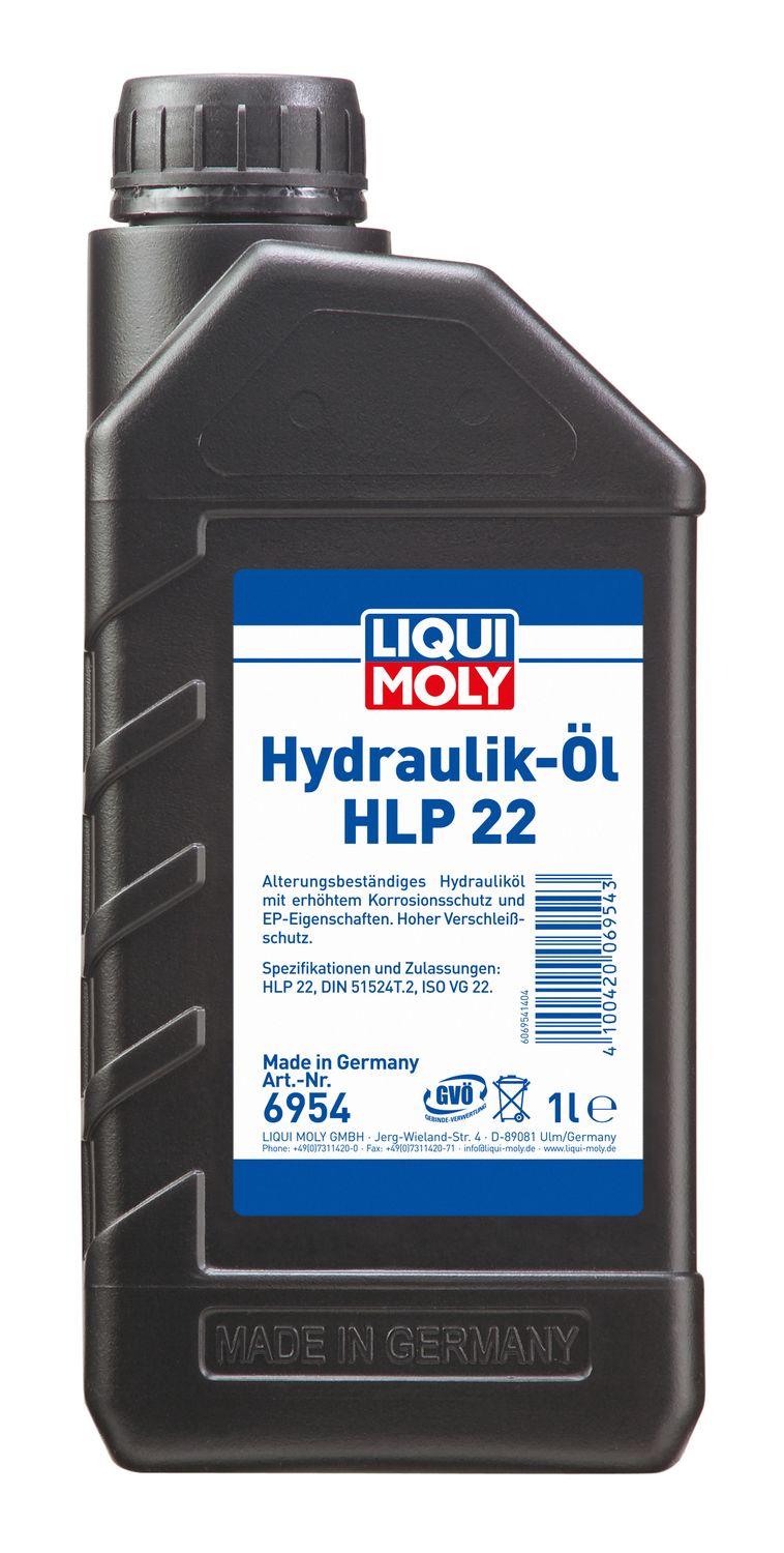Liqui Moly Hydrauliköl HLP 22 – mineralisches Hochleistungs-Hydrauliköl