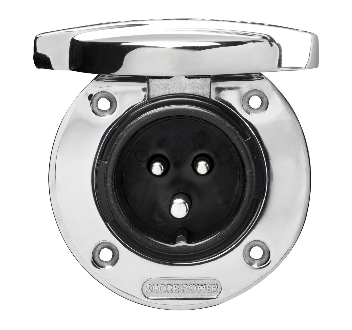 Landanschlussdose Edelstahl