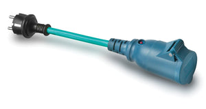 Mastervolt Adapter CEE-7/7 auf CEE – Landanschluss-Adapter mit Leistungsanzeige
