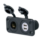 Marinco 12V USB-Combi-Buchse – Doppelsteckdose 12V & USB