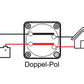 BEP Pro Installer On/Off Batterieschalter doppelpolig 770-DP
