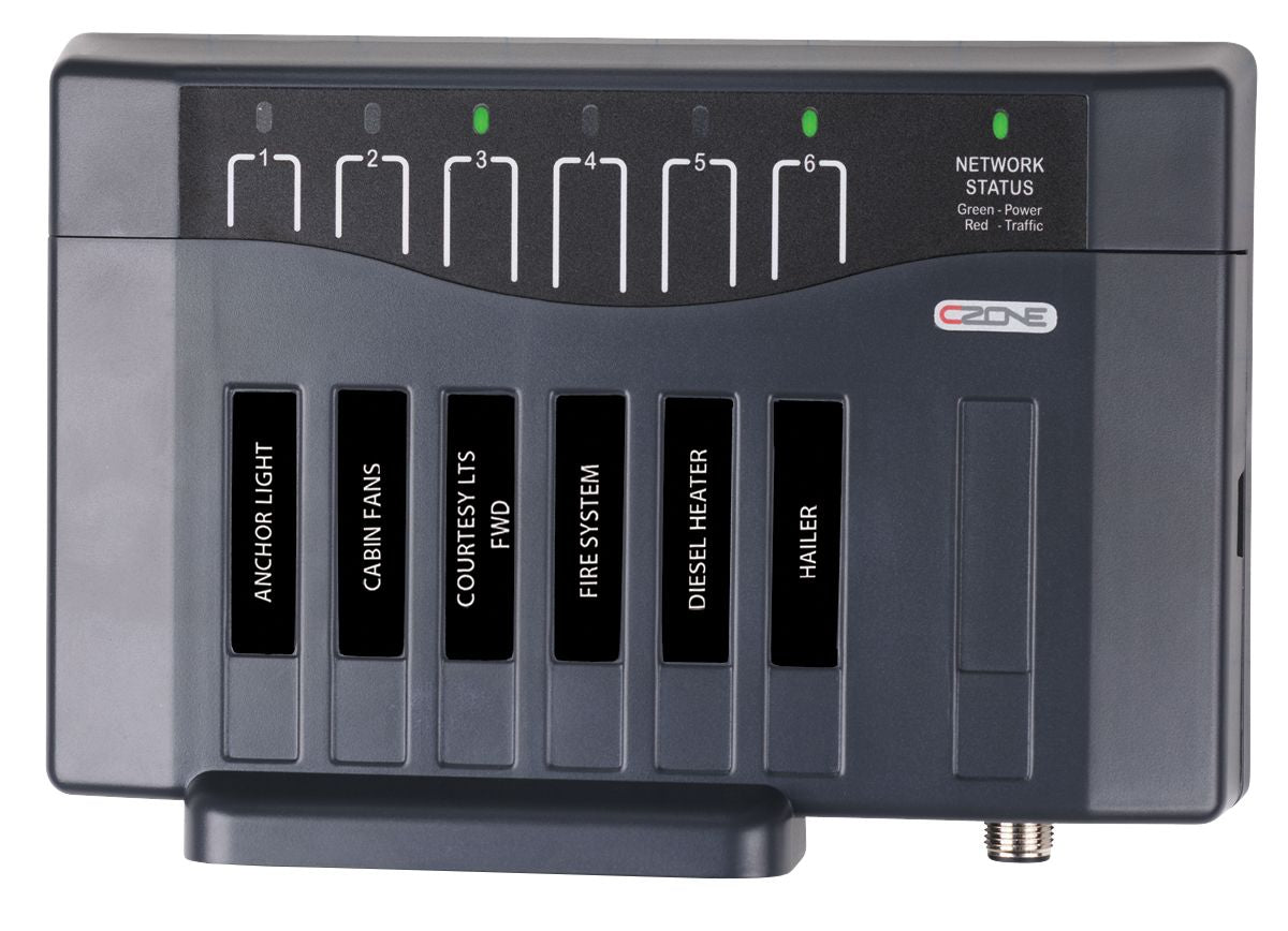 CZone Output Interface – intelligente Ausgangsschnittstelle mit 6 Kanälen